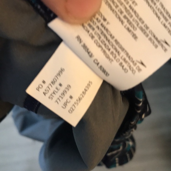 Speedo “Mosaic Maze” Relay Back Power Flex One-Piece Swimsuit size 10 - Picture 6 of 9